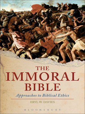 cover image of The Immoral Bible